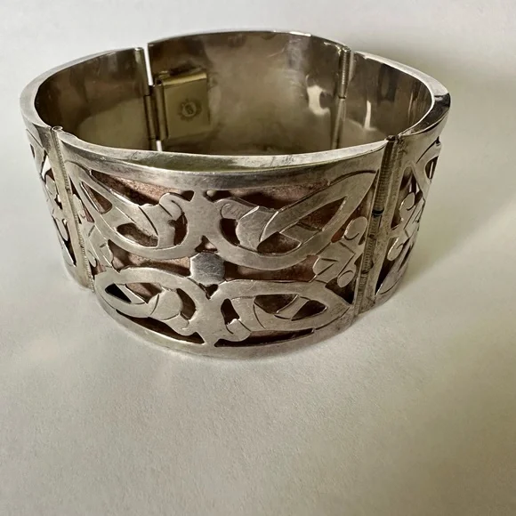 GAN MEXICO STERLING SILVER LINK BRACELET - Picture 5 of 6